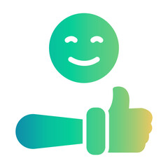 like Gradient icon