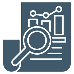 Investigation  Icon Element For Design