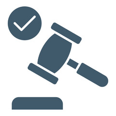 Legal Compliance  Icon Element For Design