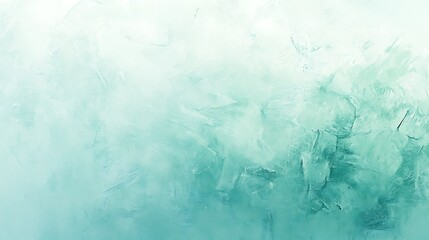 Fototapeta premium Abstract Teal Textured Painted Background