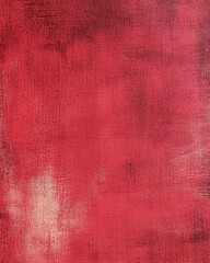 Fototapeta premium Abstract Red Textured Background Crimson Canvas Painting Art Design.