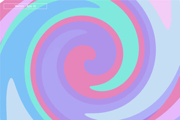 Colorful wave design that swirls and blends in soft colors with the main color being purple