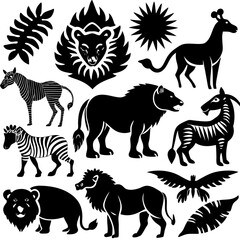 set of animals