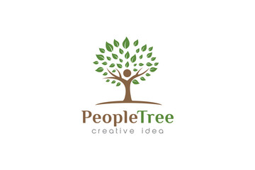 People Tree Logo and Icon Template