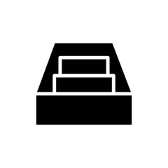 Archive folders icon vector illustration. Document vector icon. Archive storage icon.