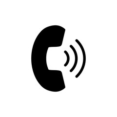 Call icon vector illustration. telephone sign and symbol. phone icon. contact us