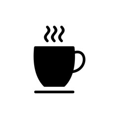 coffee cup icon vector illustration. cup a coffee sign and symbol