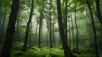 Obraz premium Dreamy Wild Forest