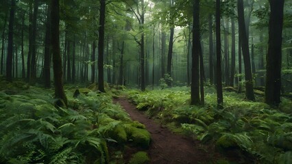 Obraz premium Dreamy Wild Forest