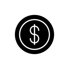 Money icon vector illustration. Money sign and symbol