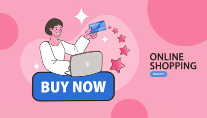 Online shop smartphone app. Mobile based marketplace. Retail business cartoon icons set. Digital marketing and advertising. Commerce platform. Buy and sell products, startup launch. vector