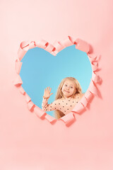 waving hand in greeting