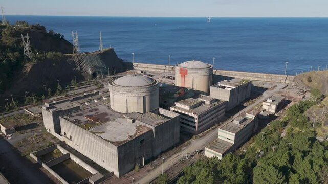 Abandoned Nuclear facility Lemoniz 