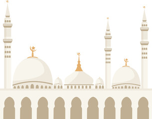 mosque vector illustration