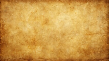 Obraz premium Distressed brown paper texture with yellowed edges and worn surface , aged texture