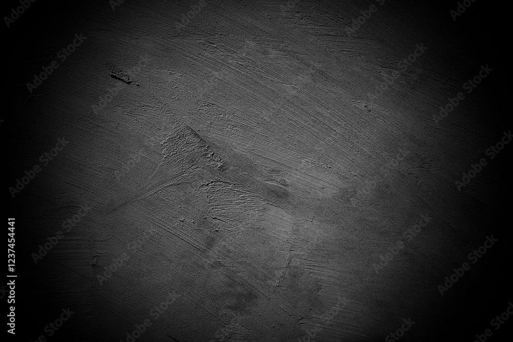 Aufkleber old wall texture smeared engine oil cement dark black gray background abstract grey color design are
