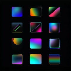 様々な図形やアイコン素材