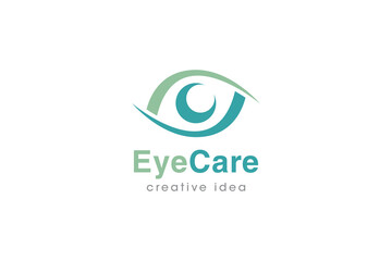 Creative Eye Concept Logo Design Template