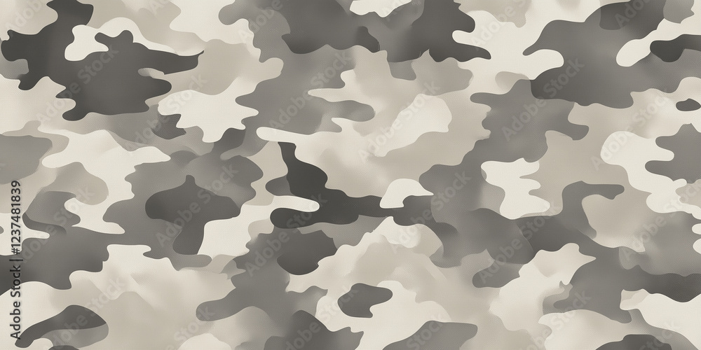 Poster camouflage pattern creating military style background design