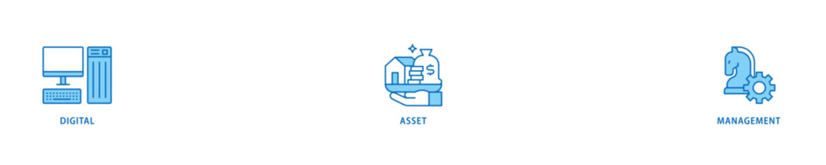 Dam icon set flow process which consists of binary, automation, processing, design, data, network, and connection icon live stroke and easy to edit .