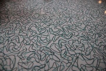 Retro diner table top in a restaurant	