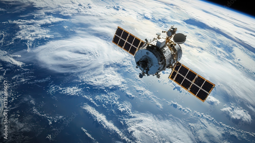 Poster satellite data can be used in models to track the generation and movement of microplastics