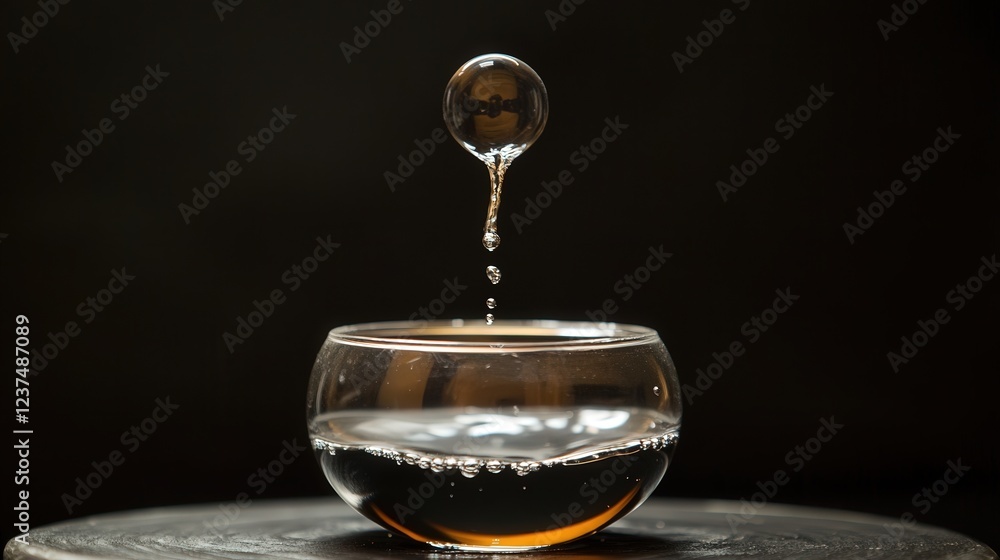 Poster changes in particle motion during the condensation of a liquid.