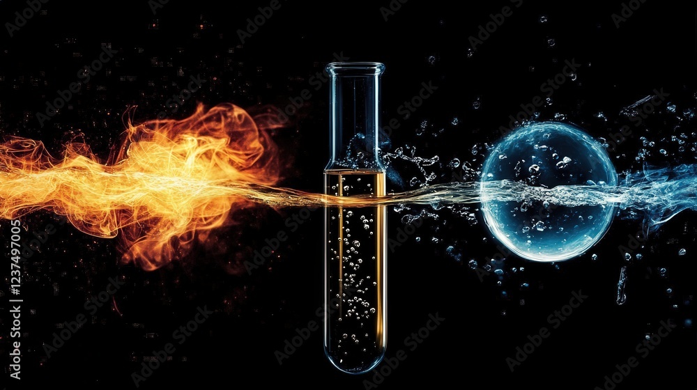 Poster liquids flow easily while maintaining a definite volume, based on particle theory