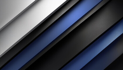 Obraz premium Black dark blue silver white modern abstract background. Geometric shape