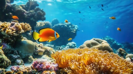 Obraz premium microplastic models help assess their impact on marine biodiversity