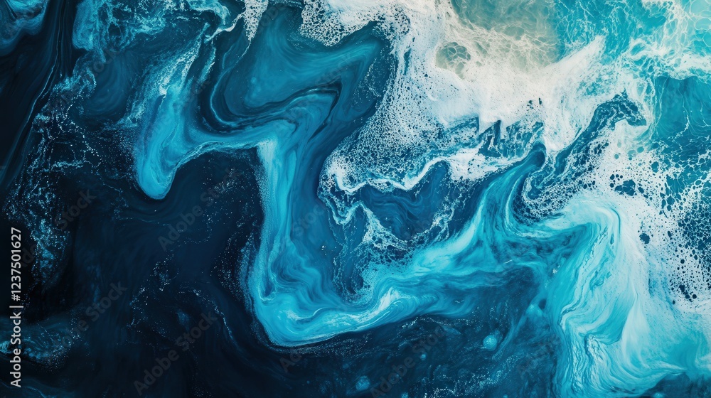 Aufkleber models simulate the movement of microplastics in oceans and rivers
