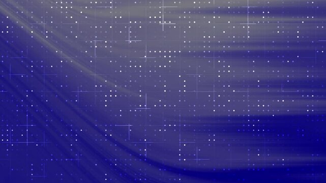 Blue gridded background with white dots and plus signs suitable for tech presentations, data analysis reports, digital design projects.