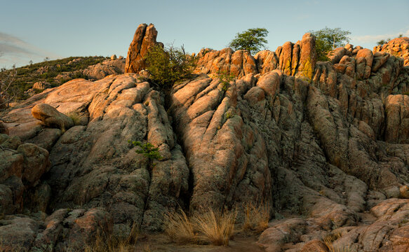 Granite Toes: Sunrise in Prescott's Granite Dells Park