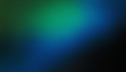 Obraz premium Black blue green abstract background. Gradient