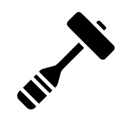 Reflex Hammer Solid Icon