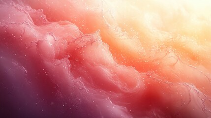 Fototapeta premium An elegant gradient blending soft ivory into warm blush pink, creating a gentle, 