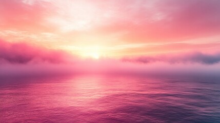 Obraz premium A gentle gradient from dusty rose to pastel mauve, creating a sophisticated and minimalist appearance. 