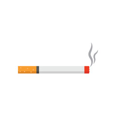 Cigarette icon flat design