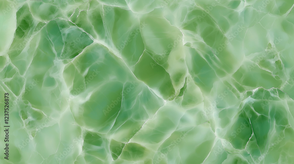 Poster green marble showing elegant luxurious texture creating beautiful pattern