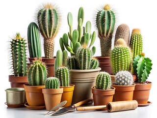 Lush Tropical Cactus Garden Decor for Home and Office