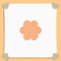 illustration of an background with a frame