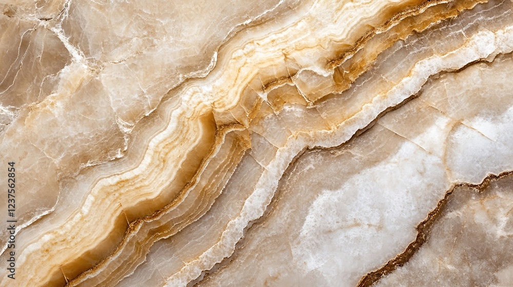 Poster textured brown marble surface with natural earthy patterns and veins : generative ai