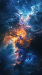 Fototapeta premium nebula in space