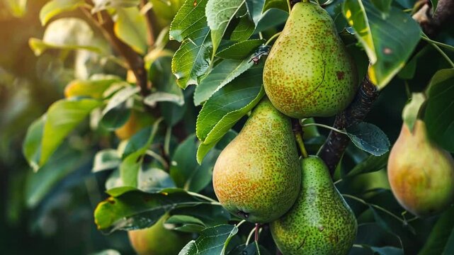 lush avocado plantations with dense fruit footage