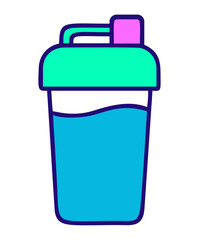 Fitness Shaker Cup Icon