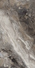 Luxury Gray Marble texture background. Panoramic Marbling texture design for Banner. Wavy pattern. 3D Illustrations. 3D Rendering