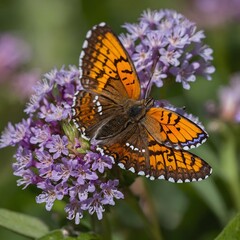 Naklejka premium Nature's Masterpiece: A Close Encounter with Lane’s Metal mark