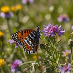Dancing Colors: Lane&rsquo;s Metal mark Butterfly in the Golden Sun