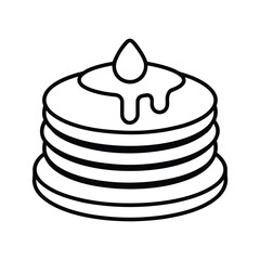 piece of cake vector illustration