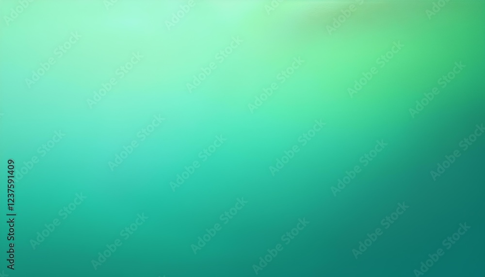 Poster abstract colorful background with lines. Colorful abstract background with rough textured emerald and steel blue pastel color gradient.